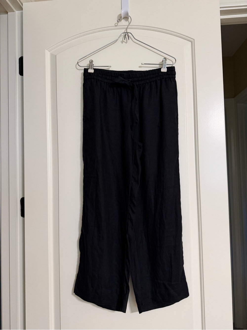 J.Crew Wide-Leg Linen Seaside Pant